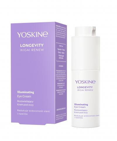 YOSKINE LONGEVITY IKIGAI RENEW Rozświetlający krem pod oczy