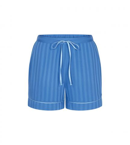 TRIUMPH_Amourette Jacquard Boyfriend Short_Ciel_120 zł