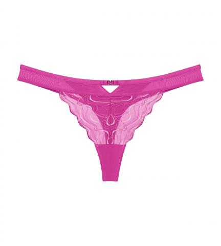 TRIUMPH_Palina Waves of Glow String_Plum fusion_90 zł