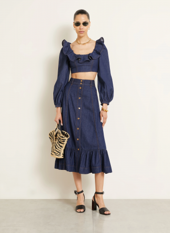 BREUNINGER.COM_ZIMMERMANN_Bluzka dżinsowa ASTER z falbanami_2 550 zł_1