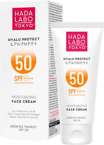 HADA LABO TOKYO HYALU PROTECT Nawilżający krem do twarzy SPF 50