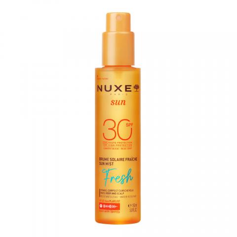 NOWOŚĆ 2026! NUXE Sun Odświeżająca mgiełka ochronna SPF30