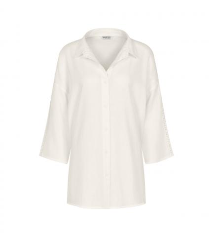 TRIUMPH_Summer Wear Boyfriend Shirt _Silk White_189 zł
